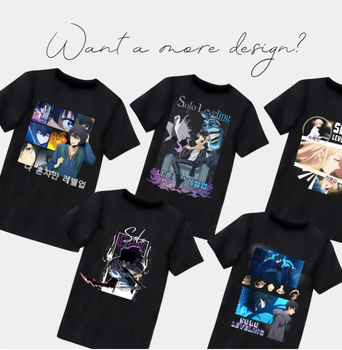 Solo Leveling Shirt Vintage Anime Tee