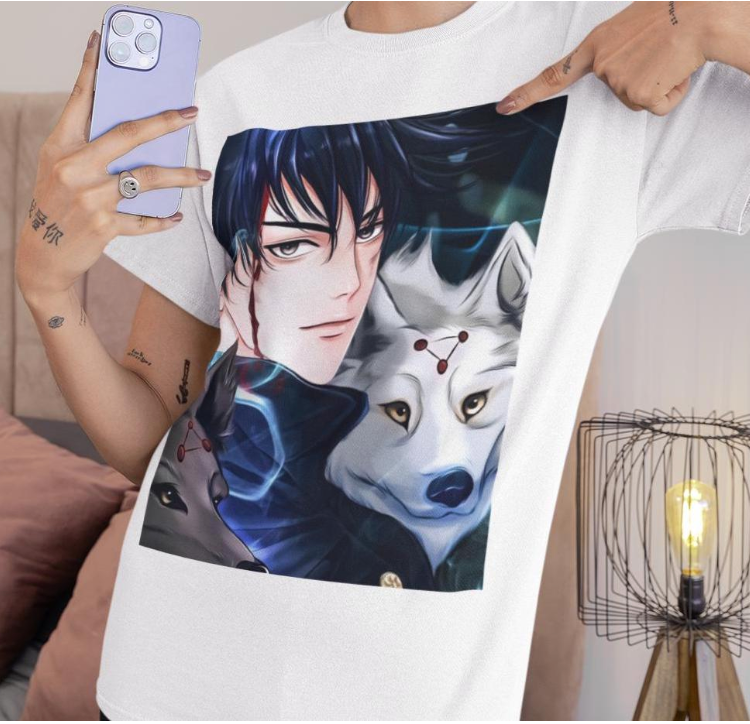 Megumi JJK Shirt Vintage Anime Tee