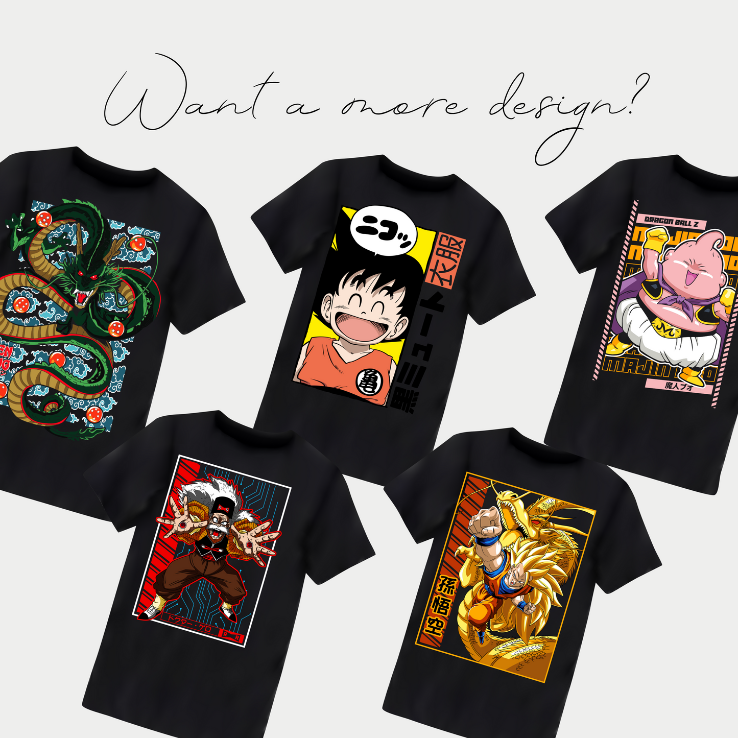Dragon ball shirt Anime Manga shirt Gift for anime fan
