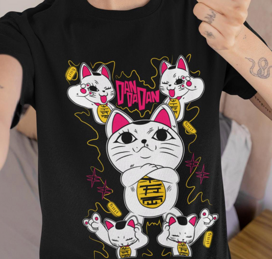 Turbo Granny Cat Dandadan shirt Anime Manga shirt Gift for anime fan