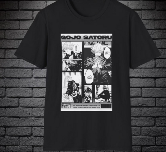 Gojo Satoru JJK Shirt Vintage Anime Tee