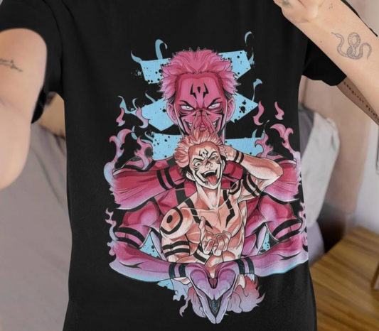 JJK Jujutsu Kaisen Sukuna T-shirt Anime Manga shirt