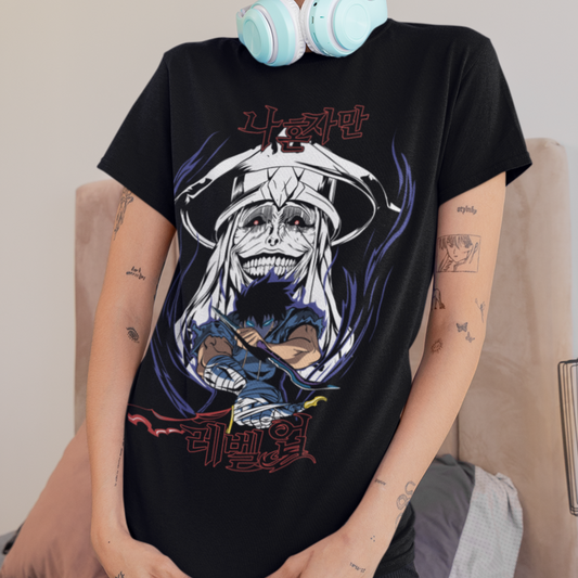 Solo Leveling Shirt Vintage Anime Tee